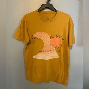 Birdwell Beach Britches T-Shirt - mustard/gold 100% cotton graphic tee